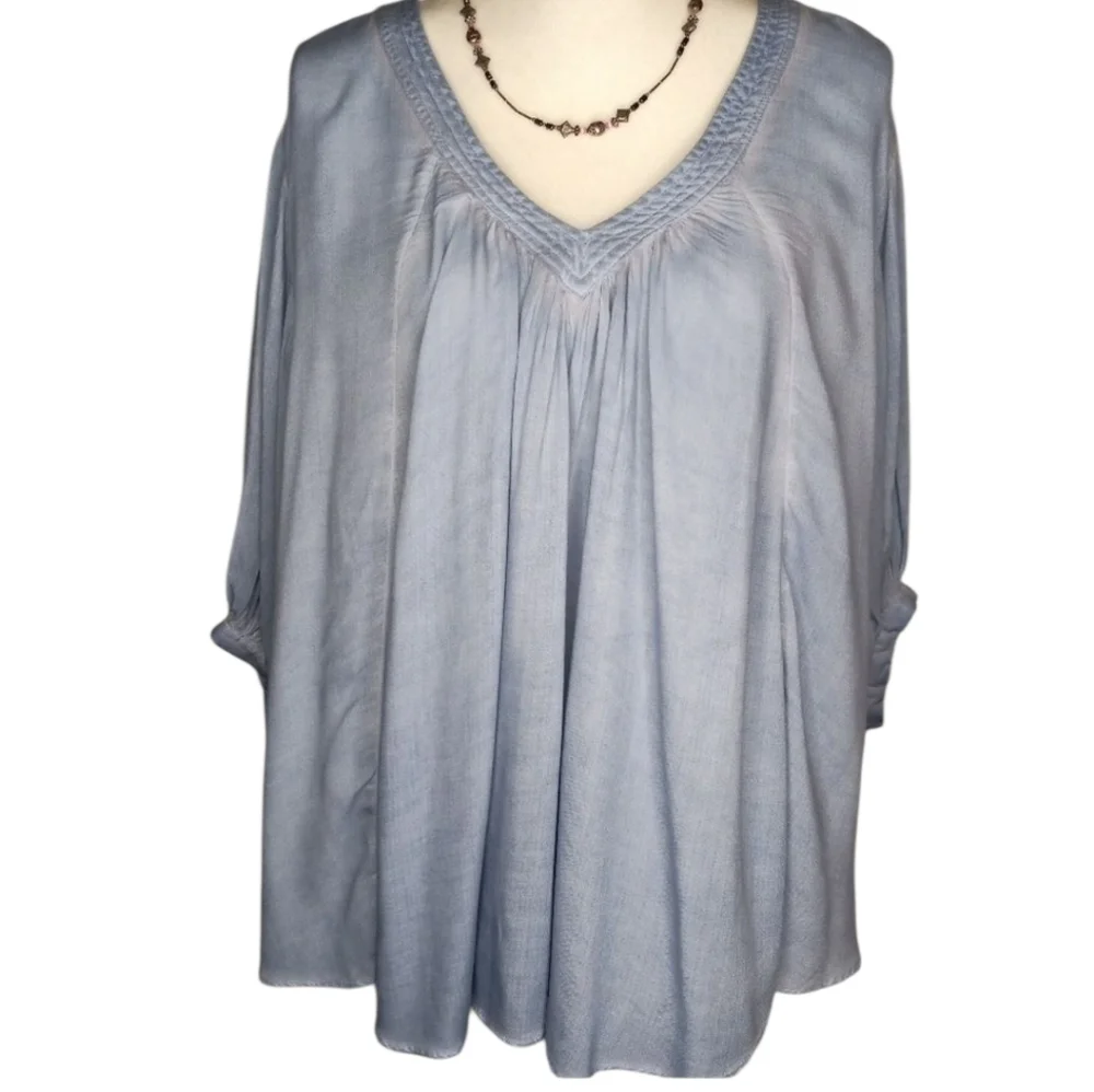 FREE PEOPLE Circular Blouse Sz XS